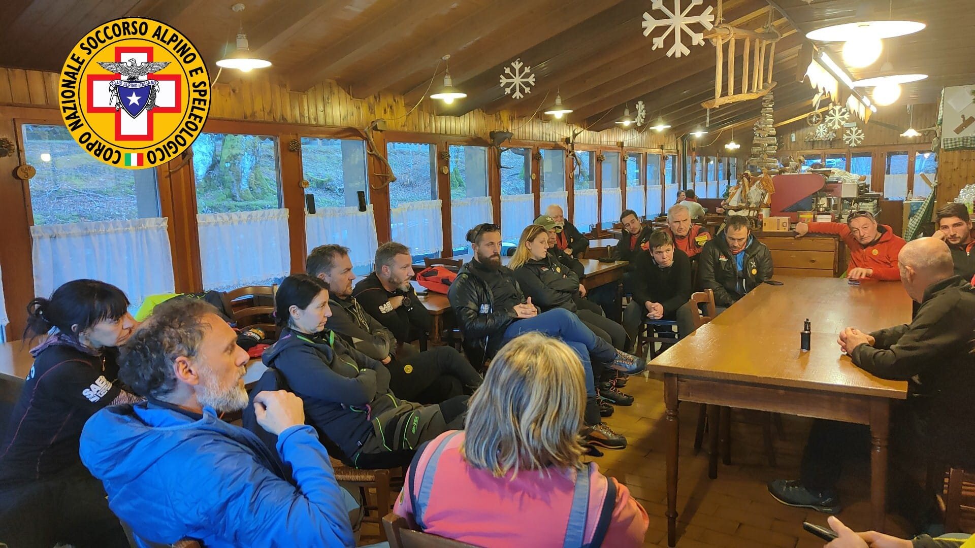 25 novembre 2023. Corno alle Scale (BO). Giornata formativa congiunta per tecnici di ricerca e Unit&agrave; Cinofile SAER.