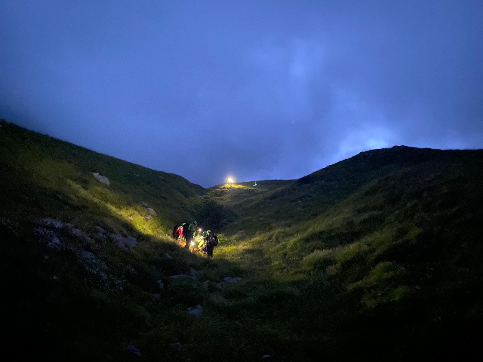 19 maggio 2024. Parco delle Foreste Casentinesi (FC). Prestato aiuto a coppia di escursionisti in difficolt&agrave;.