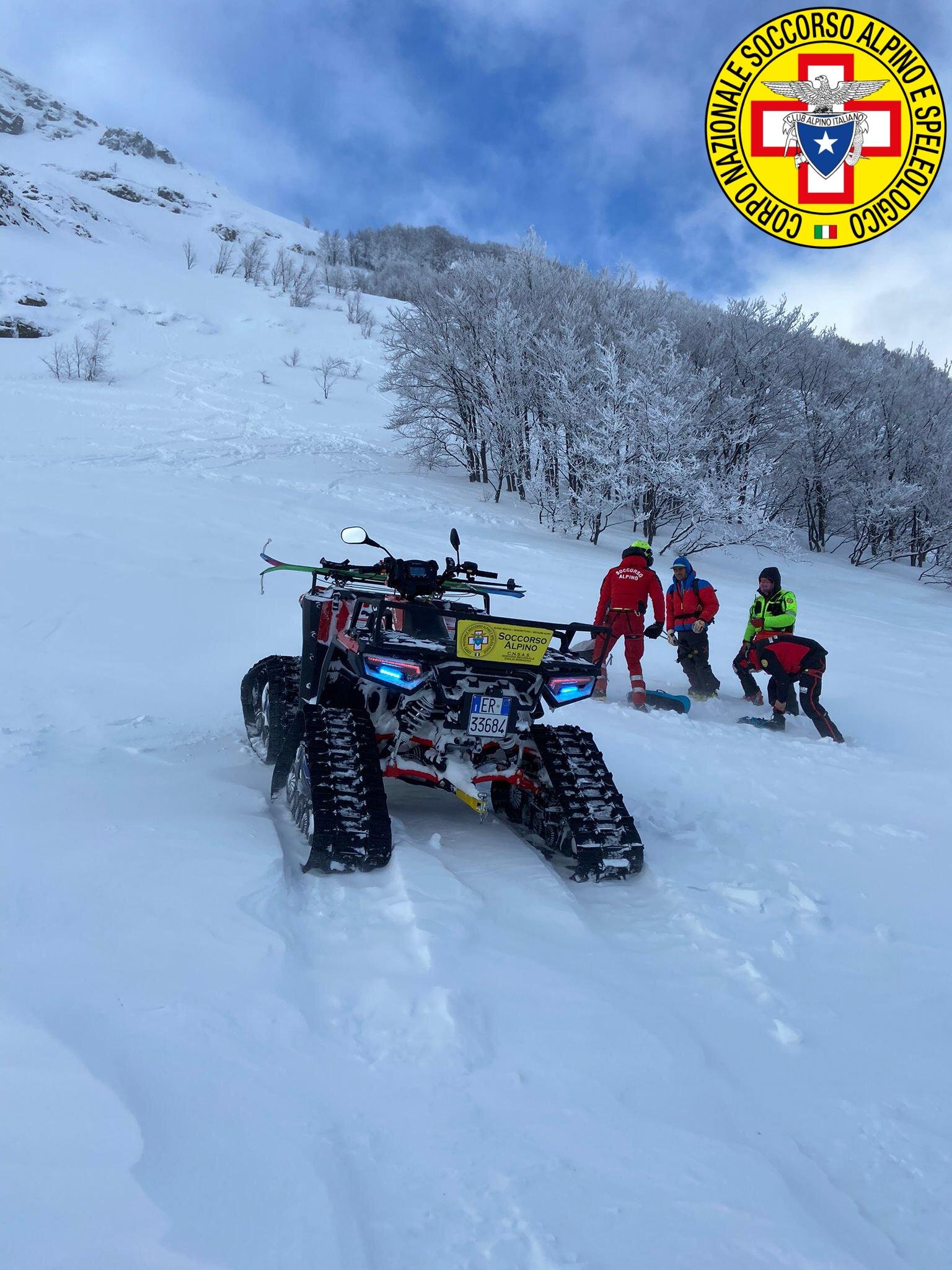 13 febbraio 2021. Monte Giovo MO. Valanga travolge escursionisti, un decesso..
