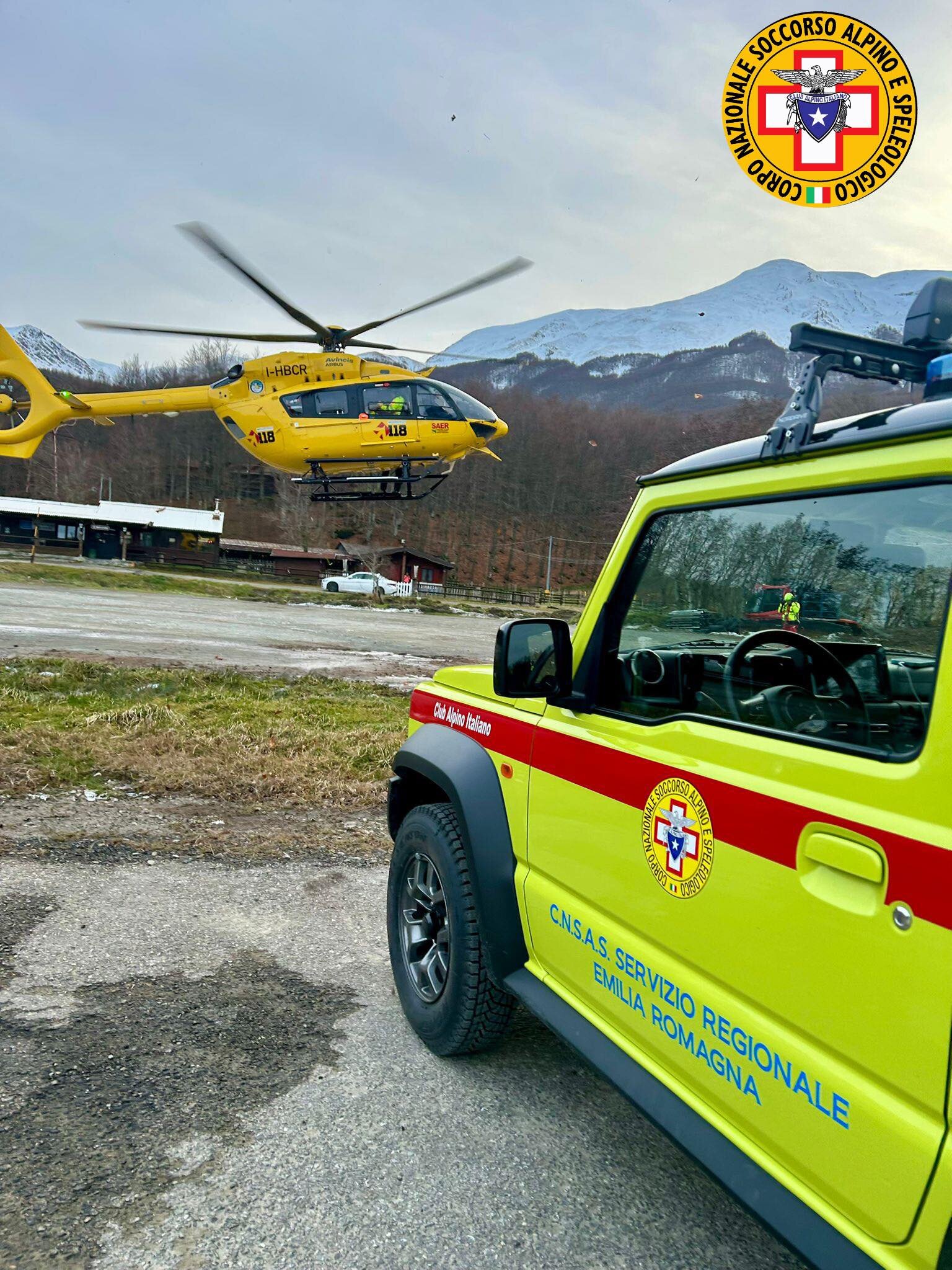 29 marzo 2026. Capanna del Braiola (Corniglio - PR). Soccorso escursionista infortunato. 29 marzo 2026. Capanna del Braiola (Corniglio - PR). Soccorso escursionista infortunato.