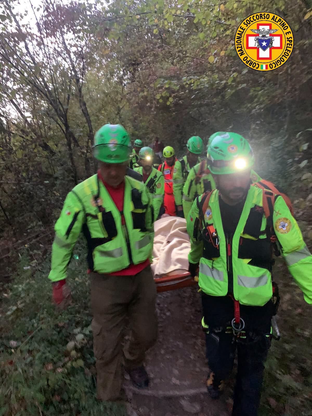 17 ottobre 2026. Acquacheta (FC). Soccorso escursionista.