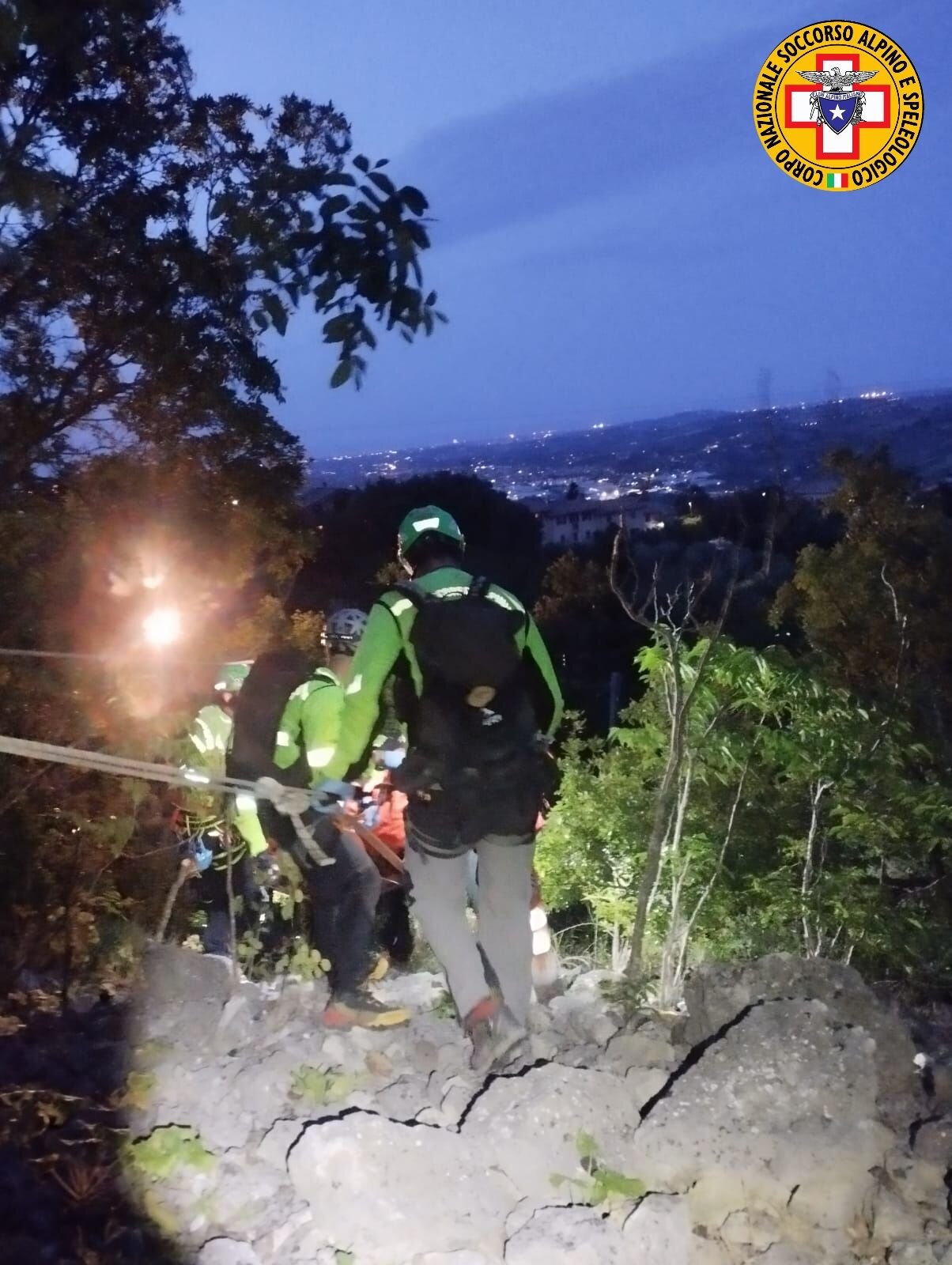 4 giugno 2025. Poggio Torriana (RN). Individuata e recuperata la salma di un uomo scomparso da un giorno.