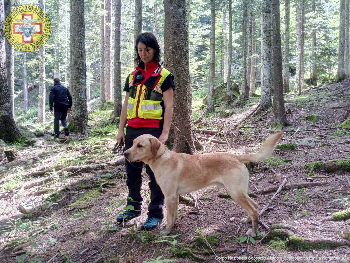 23 e 24 giugno 2018. VAl di Luce - Fiumalbo (MO) -Abetone (PT). Le unit&agrave; Cinofile del Soccorso Alpino emiliano e toscano di addestrano.
