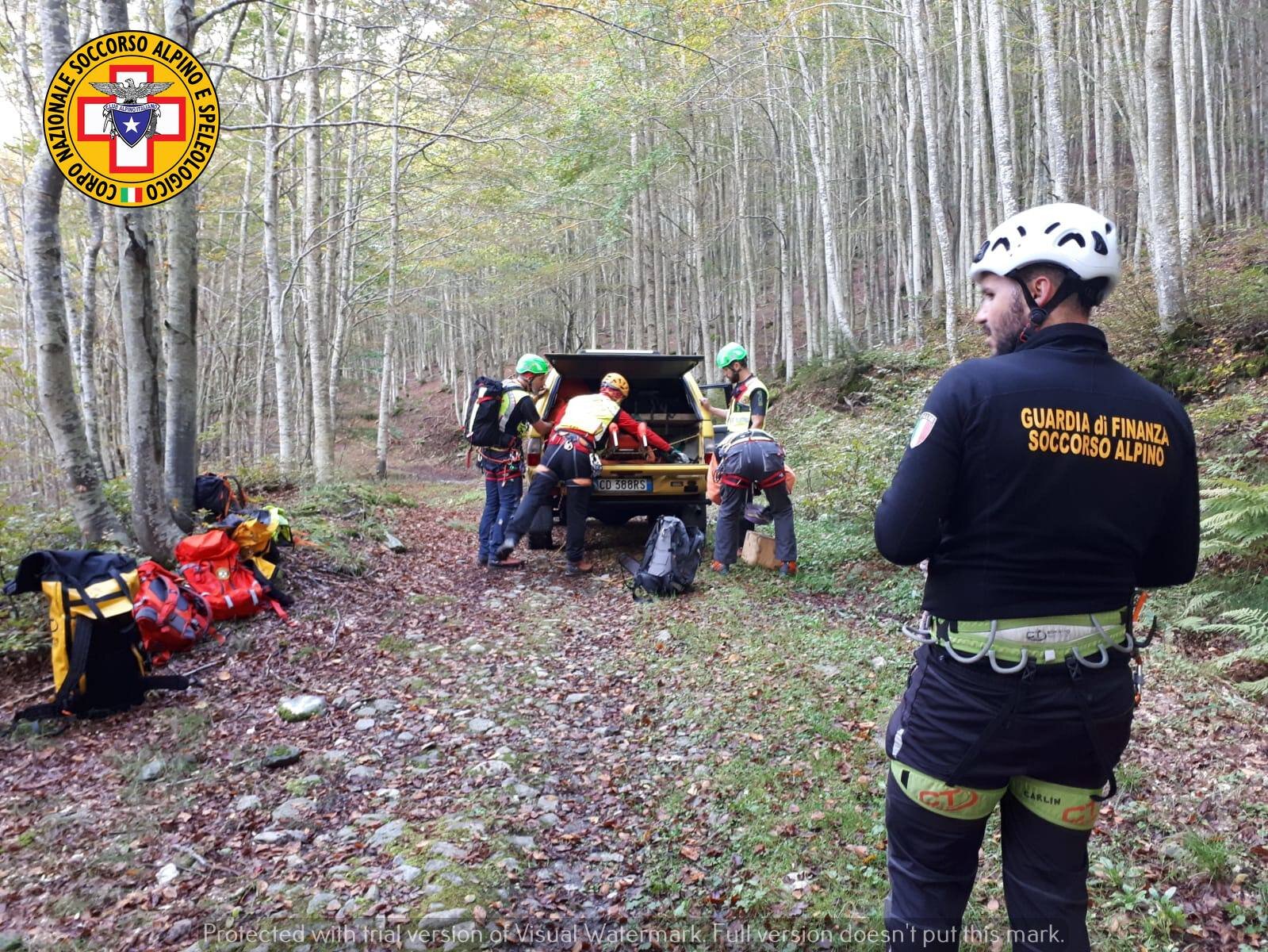 3 ottobre 2019. S'Anna pelago. Si ferisce mentre cerca funghi.