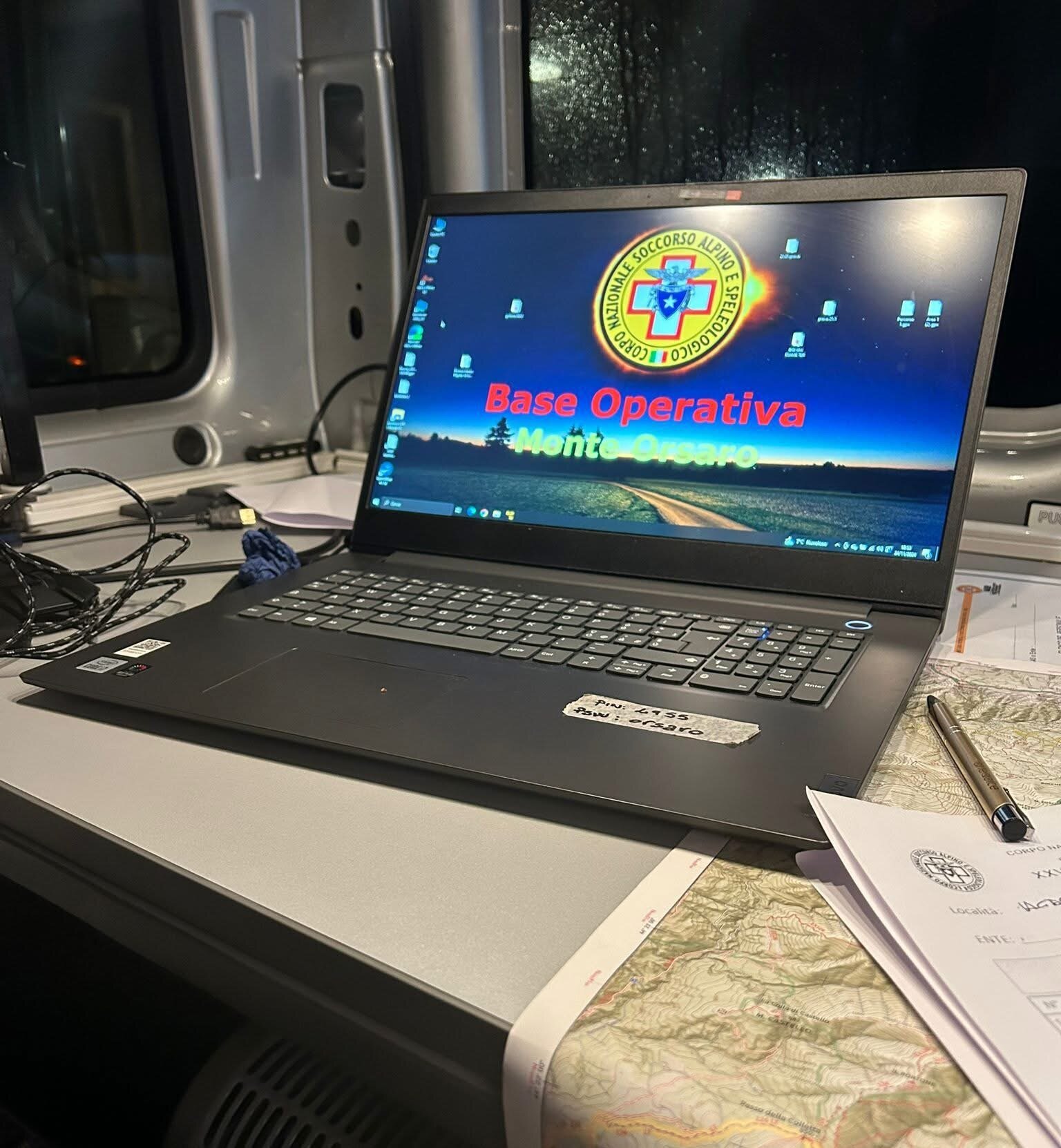 7 gennaio 2025. Rocca San Casciano (FC). Ricerca in corso.