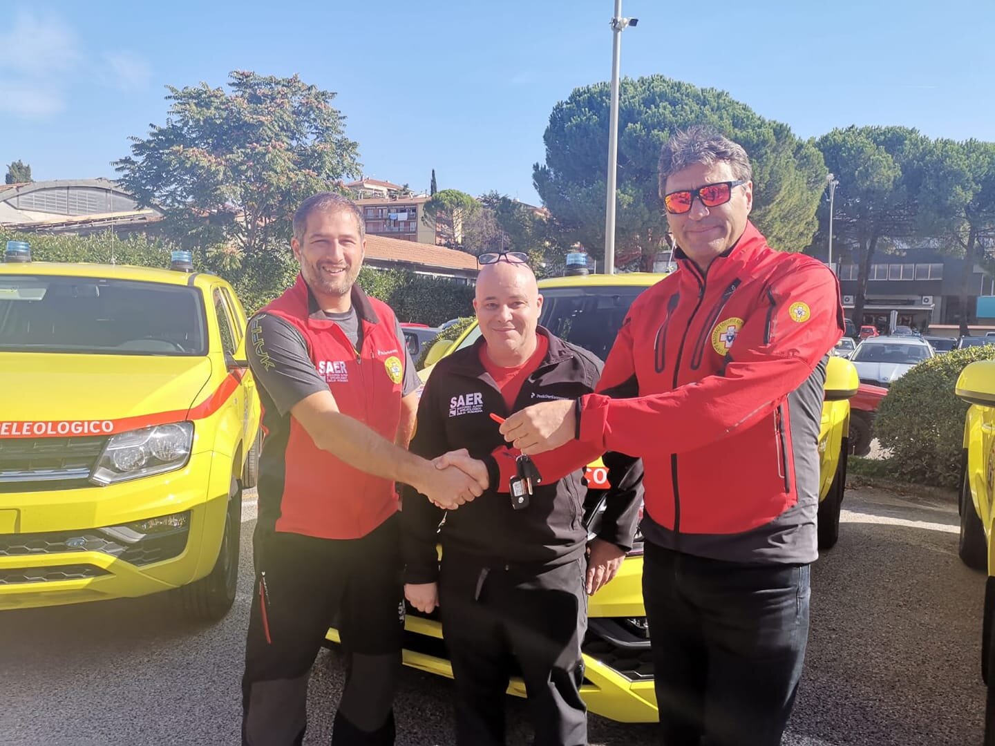 19 ottobre 2019. Consegna dei nuovi mezzi al Soccorso Alpino