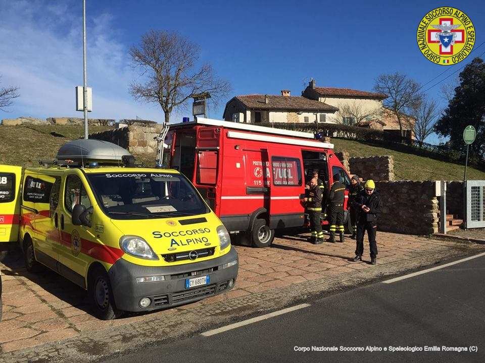 3 gennaio 2019. Pieve del PINO - Sasso Marconi (BO). Ricerche in corso per ottantenne disperso.