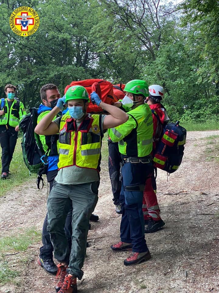 8 agosto 2020. Cascate del Bicamante (MO). Malore durante escursione.