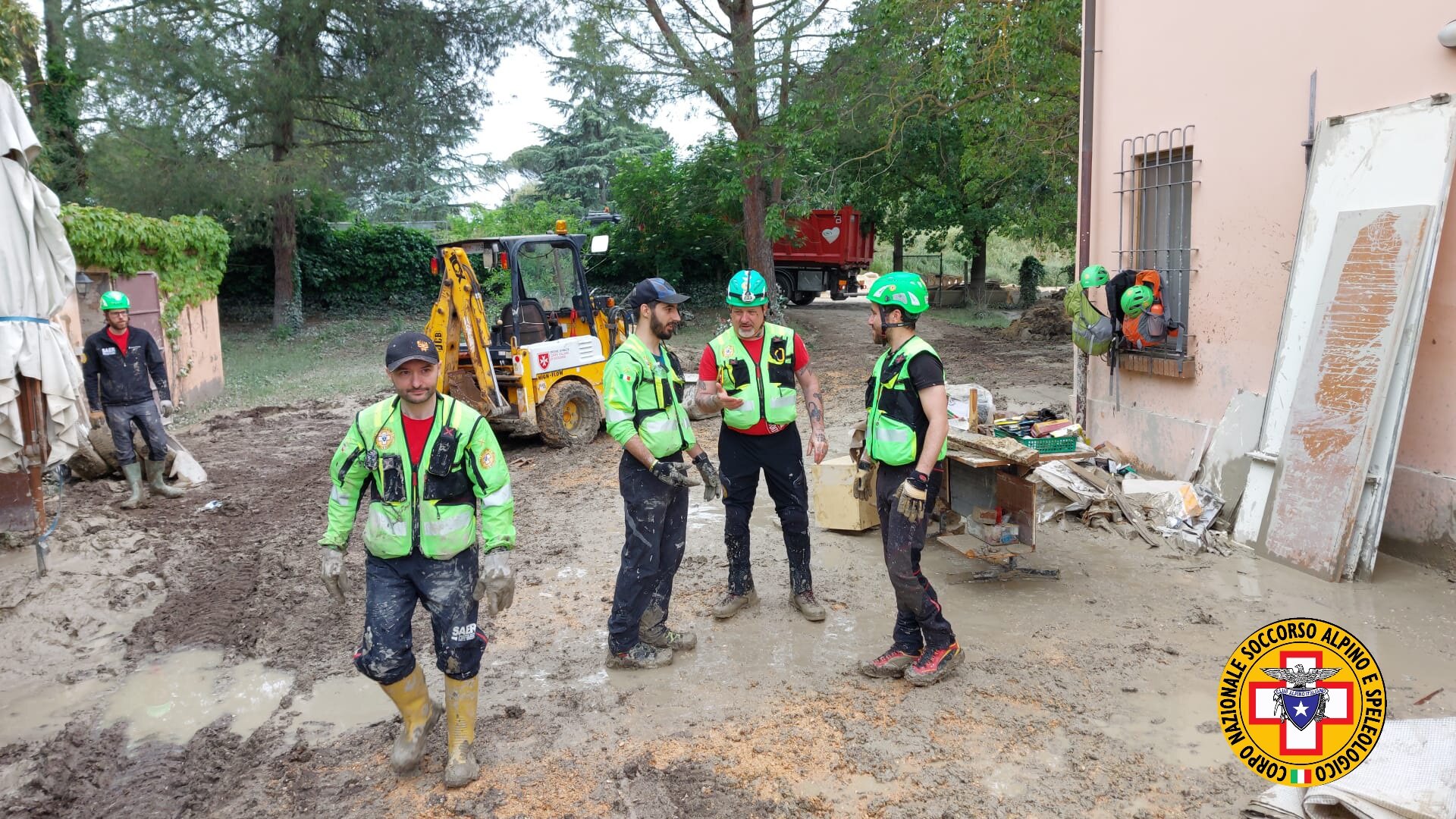 9 maggio 2023. Zona del Faentino (RA). Settimana impegnativa per i tecnici del SAER