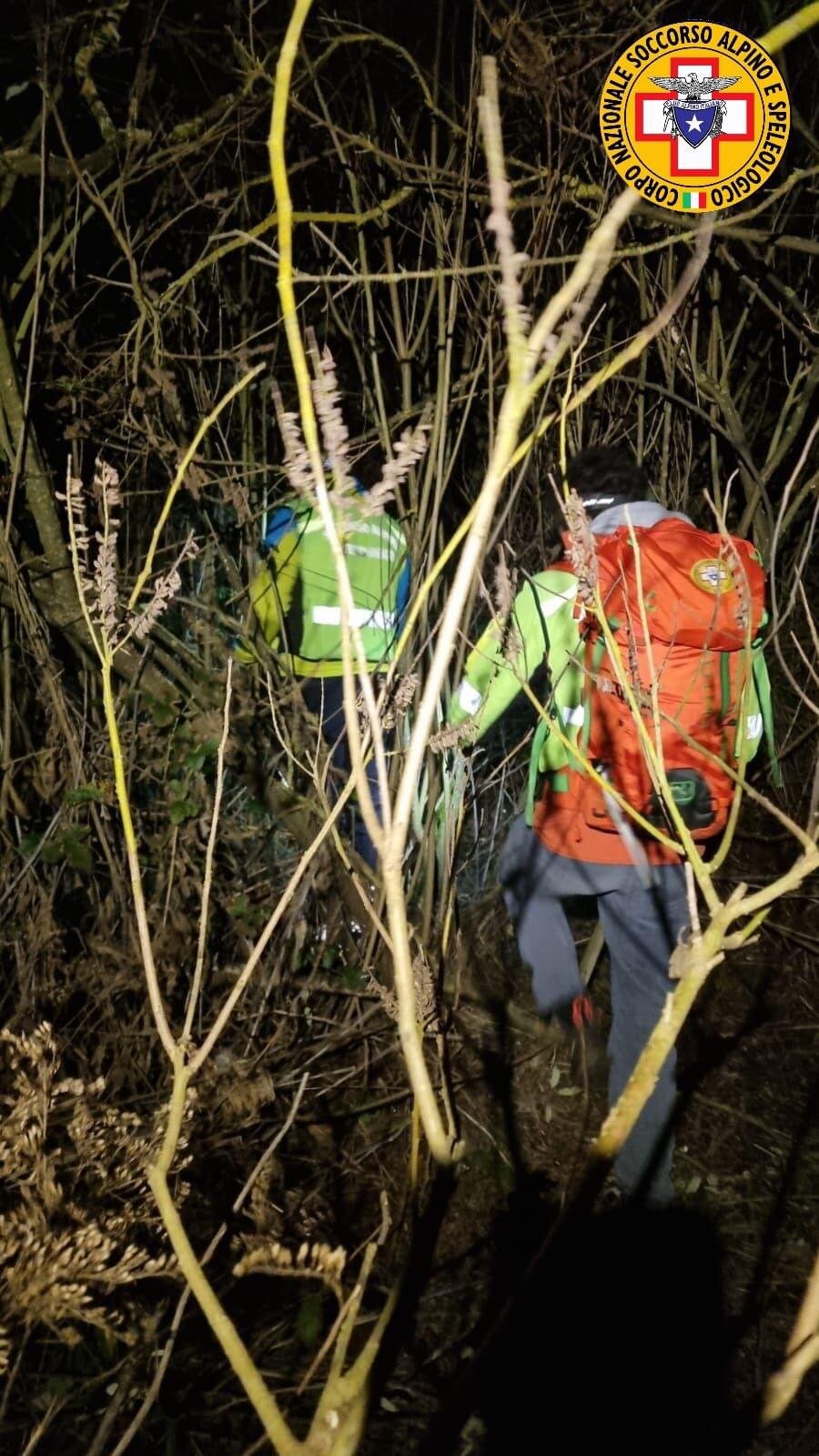 13 novembre 2024. Calendasco (PC). Soccorso pescatore con perdita di orientamento.