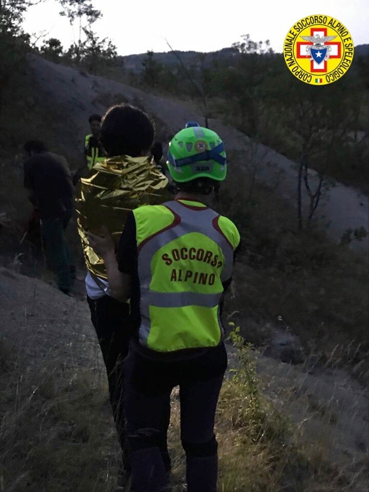 21 giugno 2019. Soccorsa escursionista sulla Ferrata Malpasso di Toano (RE).