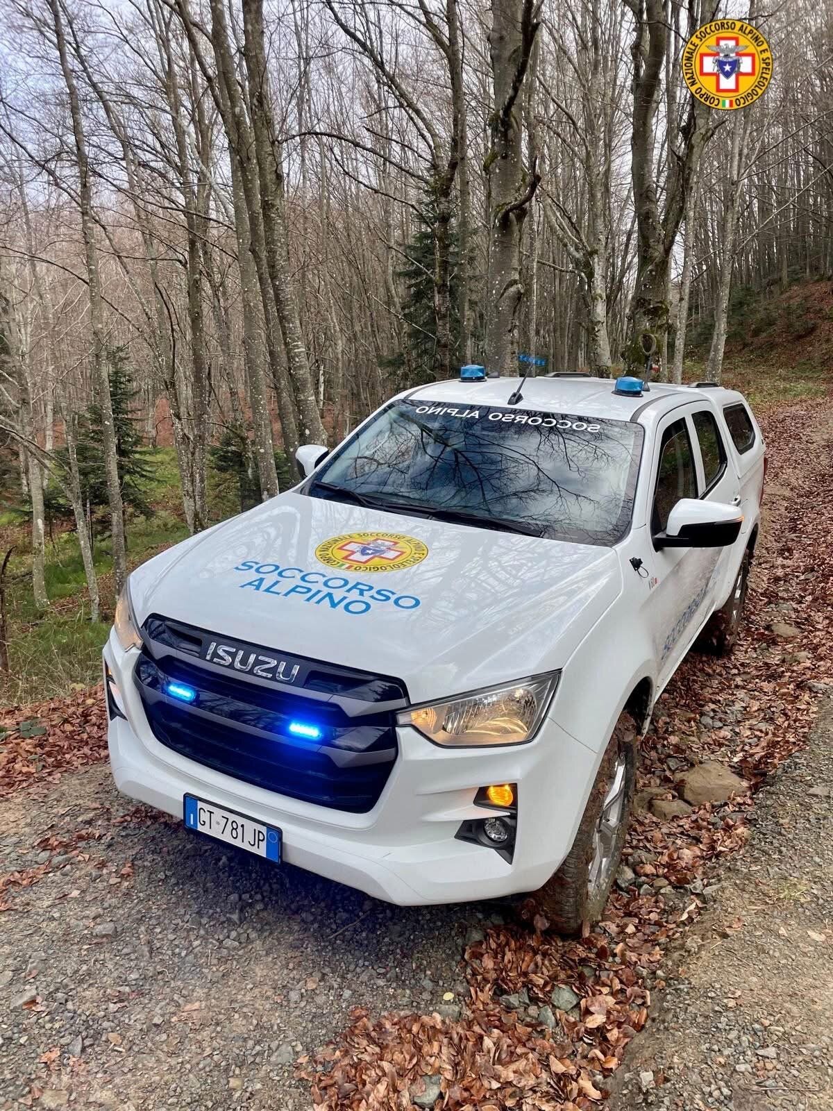 14 novembre 2025. Monghidoro (BO). Soccorsi ragazzi in difficolt&agrave;.