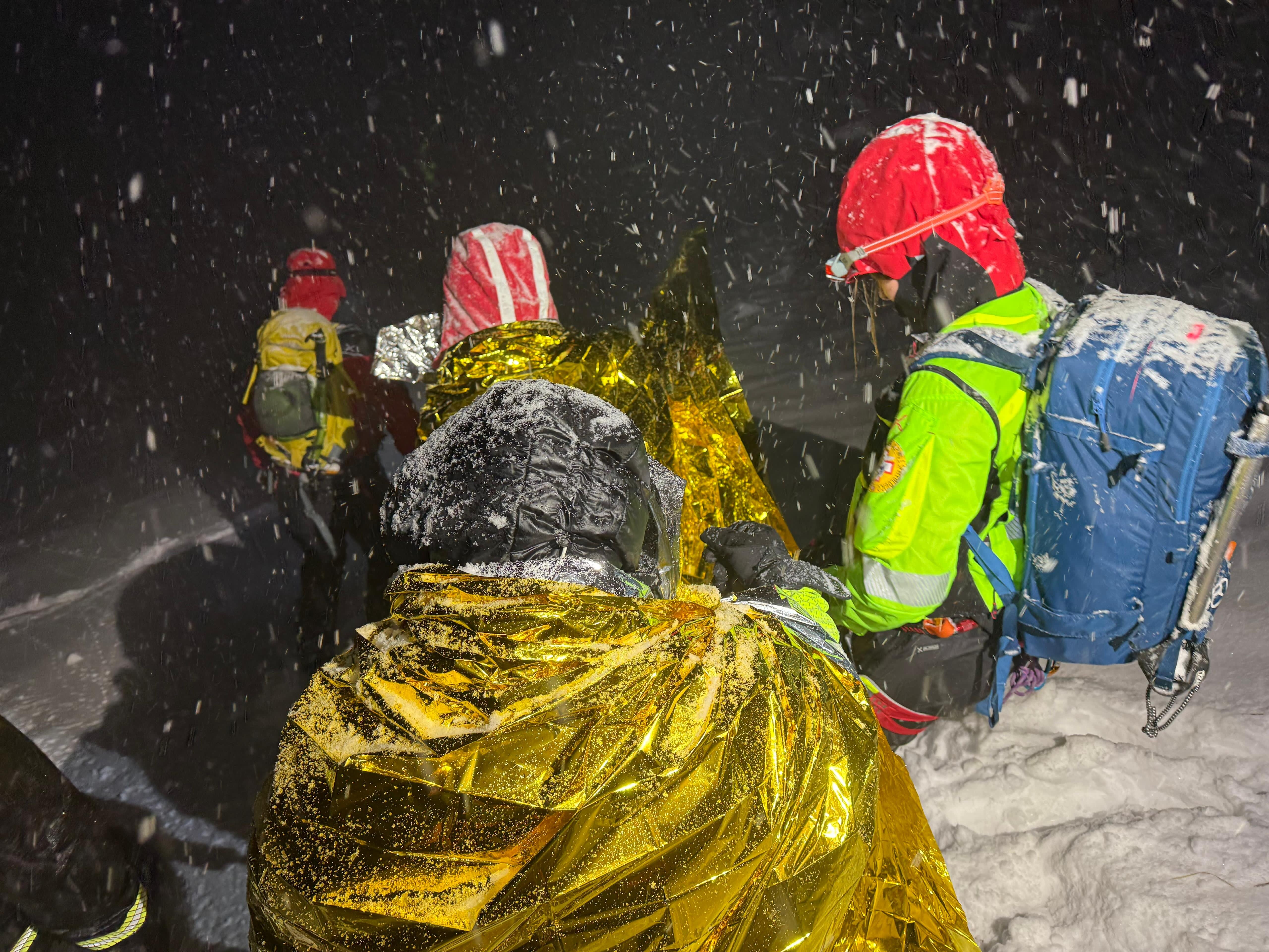 8 febbraio 2025. Monte Ventasso (RE). Aggiornamento: raggiunti e portati in salvo gli escursionisti in difficolt&agrave;.