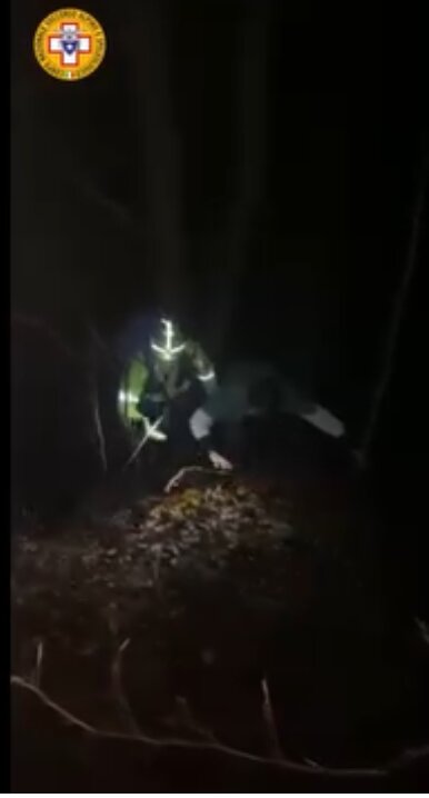 27 ottobre 2024. Lizzano in Belvedere (BO). Soccorsi escursionisti in difficolt&agrave;.