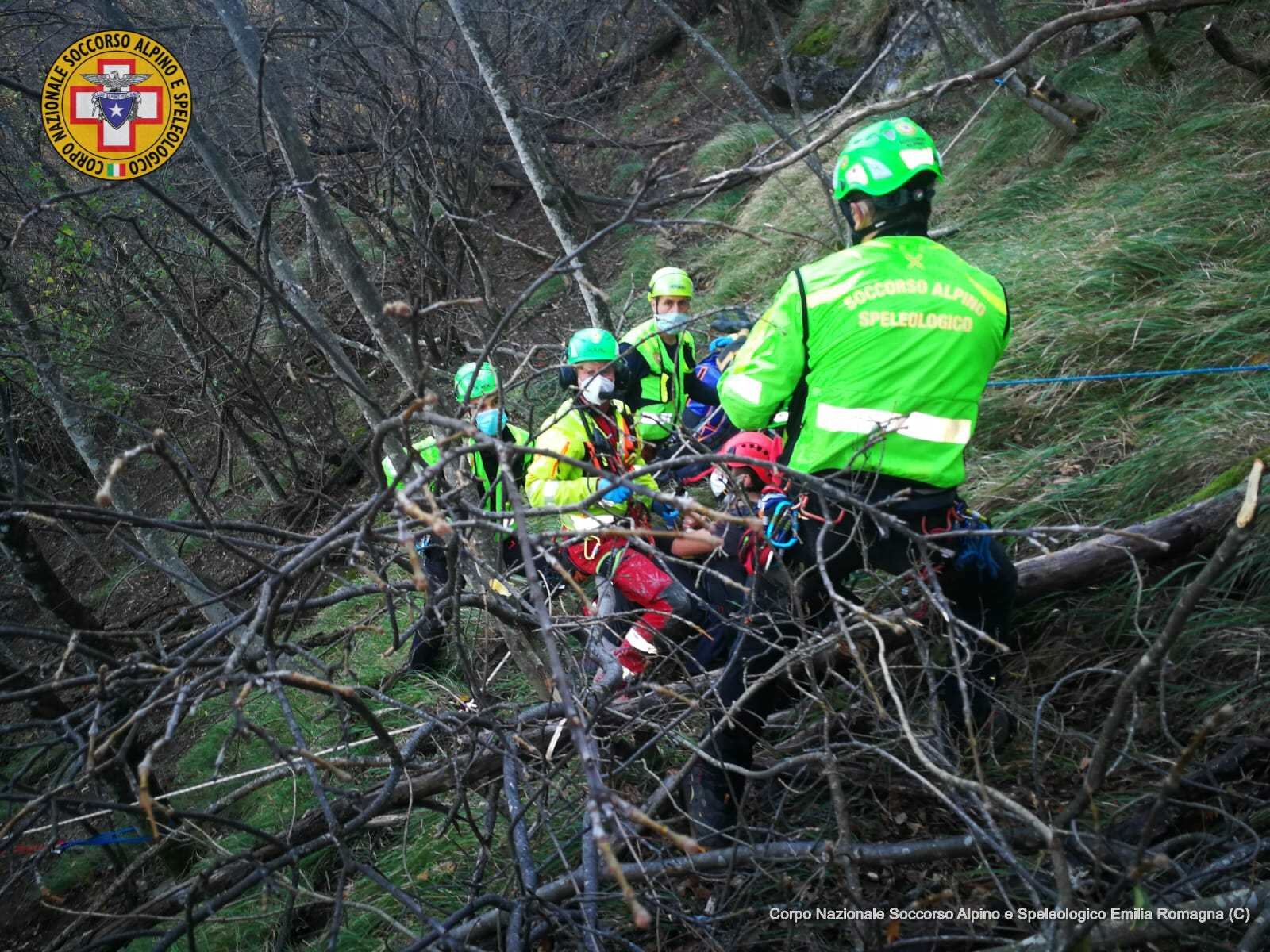 8 novembre 2020. Bagno di Romagna. Scivola e si procura un trauma ad un arto mentre fa una escursione.