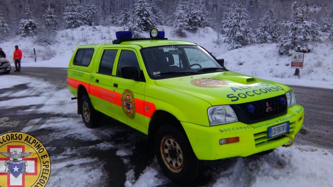 5 dicembre 2020. Passo del Cirone (Pr-Ms) Escursionista bloccato nella neve, recuperato dal Soccorso Alpino
