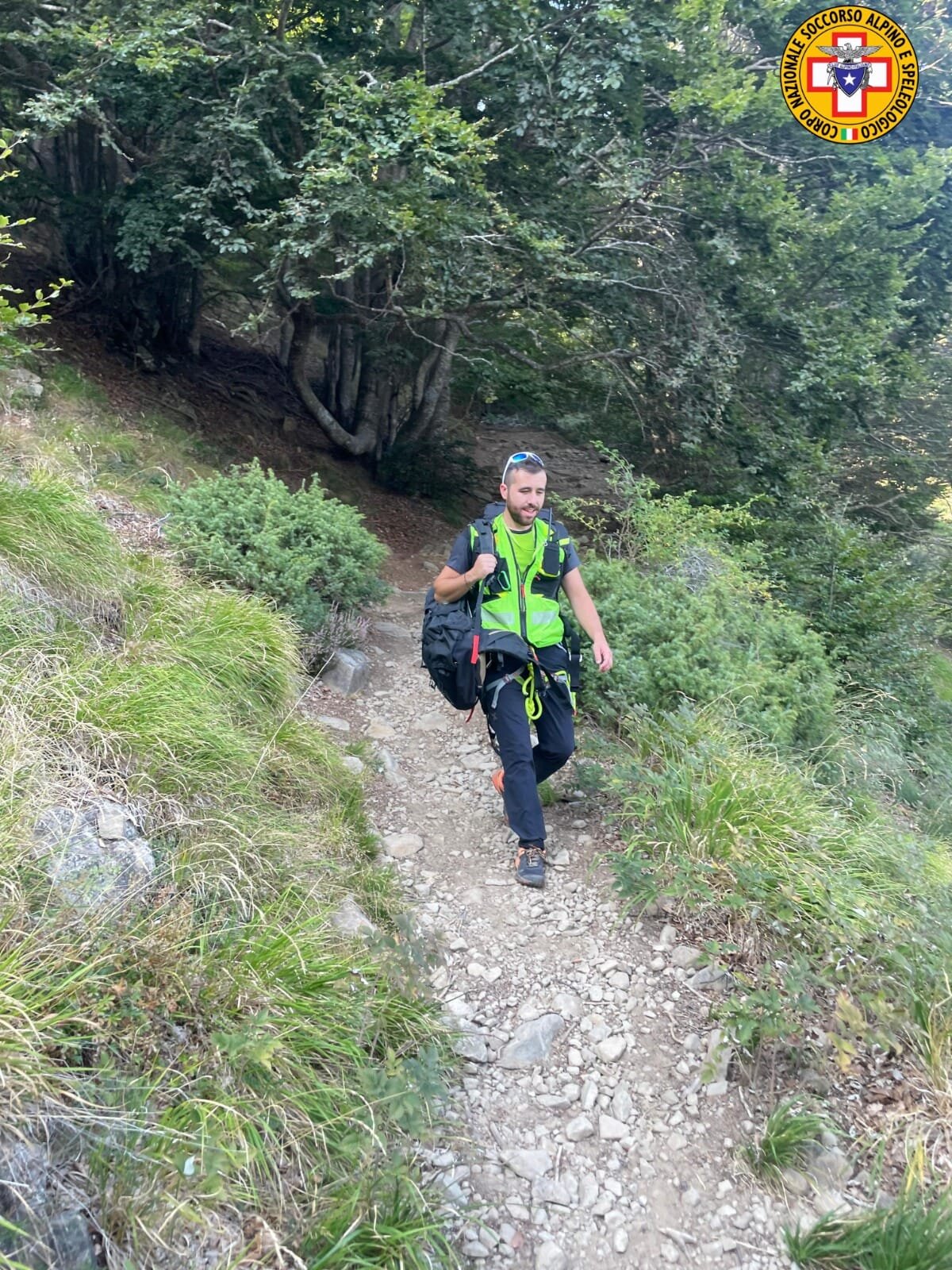 31 agosto 2024. Passo del Succiso (RE). Escursionista in difficolt&agrave; per malore