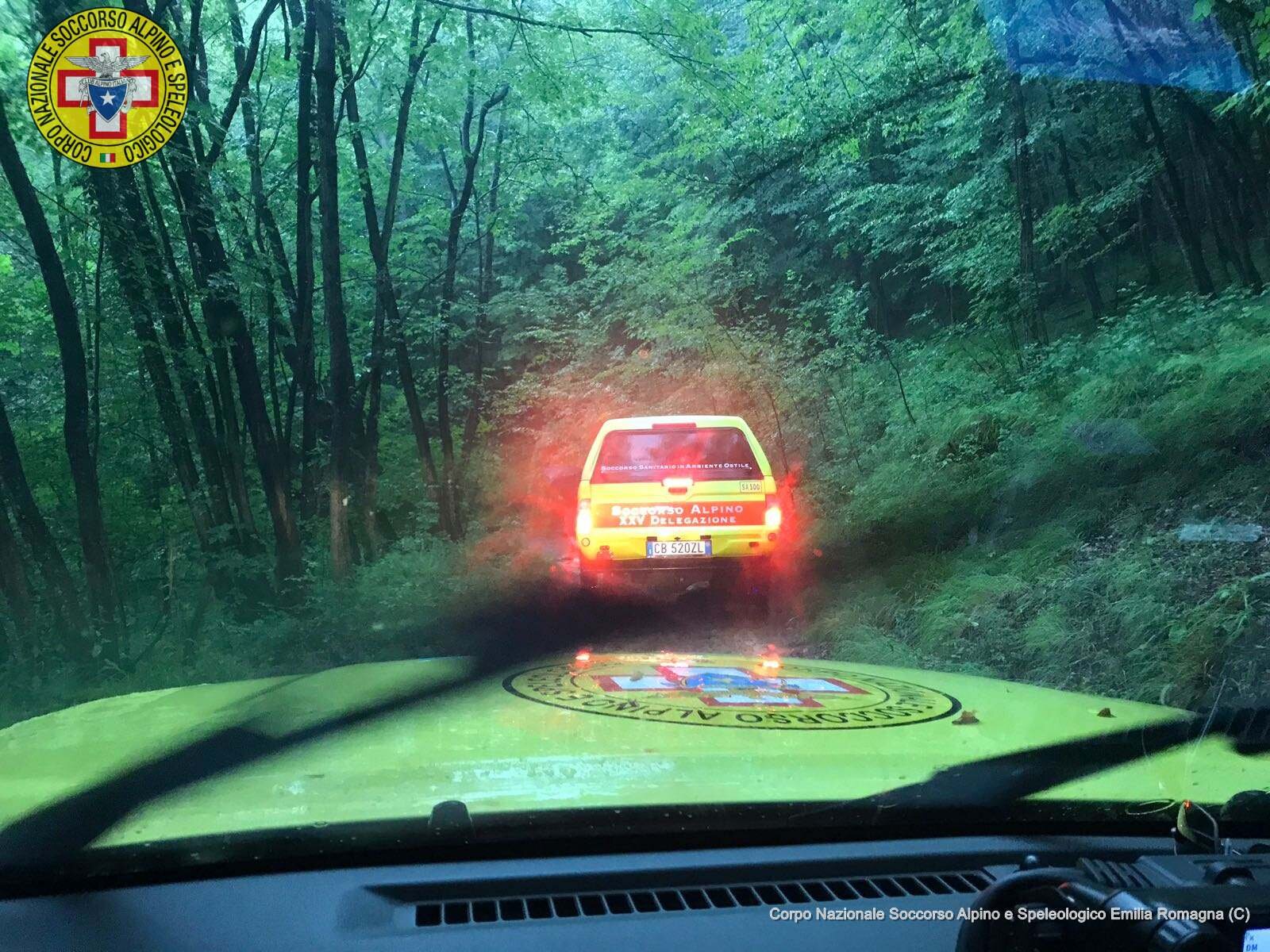 24 luglio 2019. Corno alle Scale (BO). Due interventi per Soccorso Alpino e elisoccorso toscano.