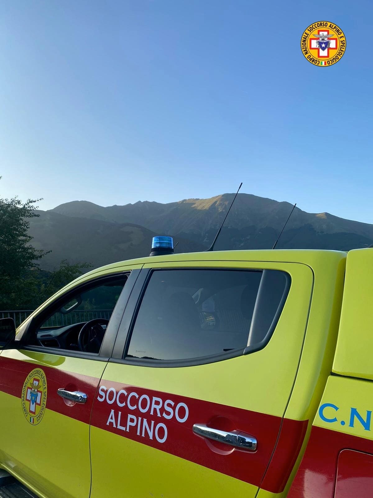 25 agosto 2024. Succiso (Re) - Soccorso un cane.