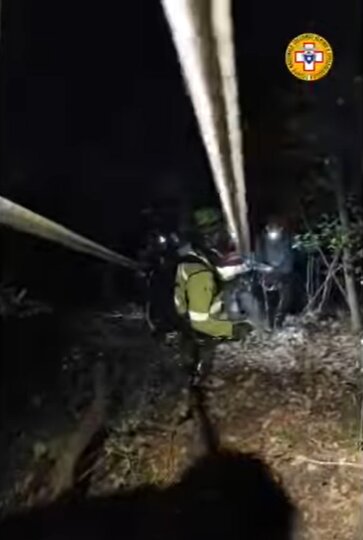 6 ottobre 2025. Localit&agrave; Verogna (Bettola - PC). Soccorsi due escursionisti piacentini.