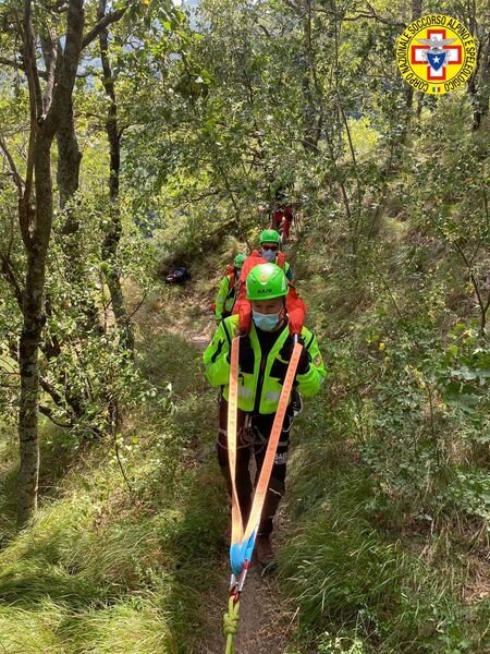 8 agosto 2021. Ferrata del Barranco (Civago - RE). Accusa un malore fatale.