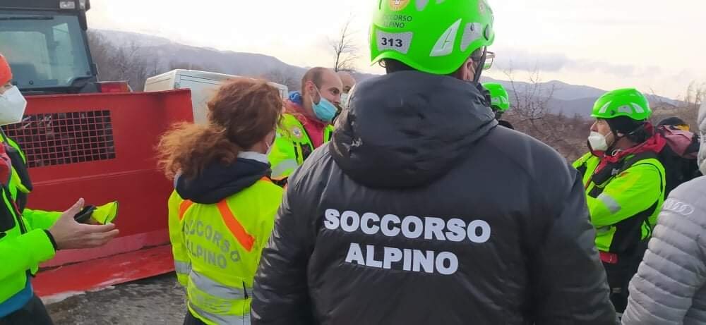 13 marzo 2021. Monte Casarola (Ventasso - Re). Due escursionisti scivolano in un canale perdendo la vita.