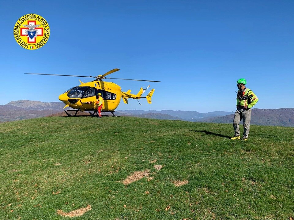 27 ottobre 2019. Monte Orocco (PR). Cacciatore si spara accidentalmente.