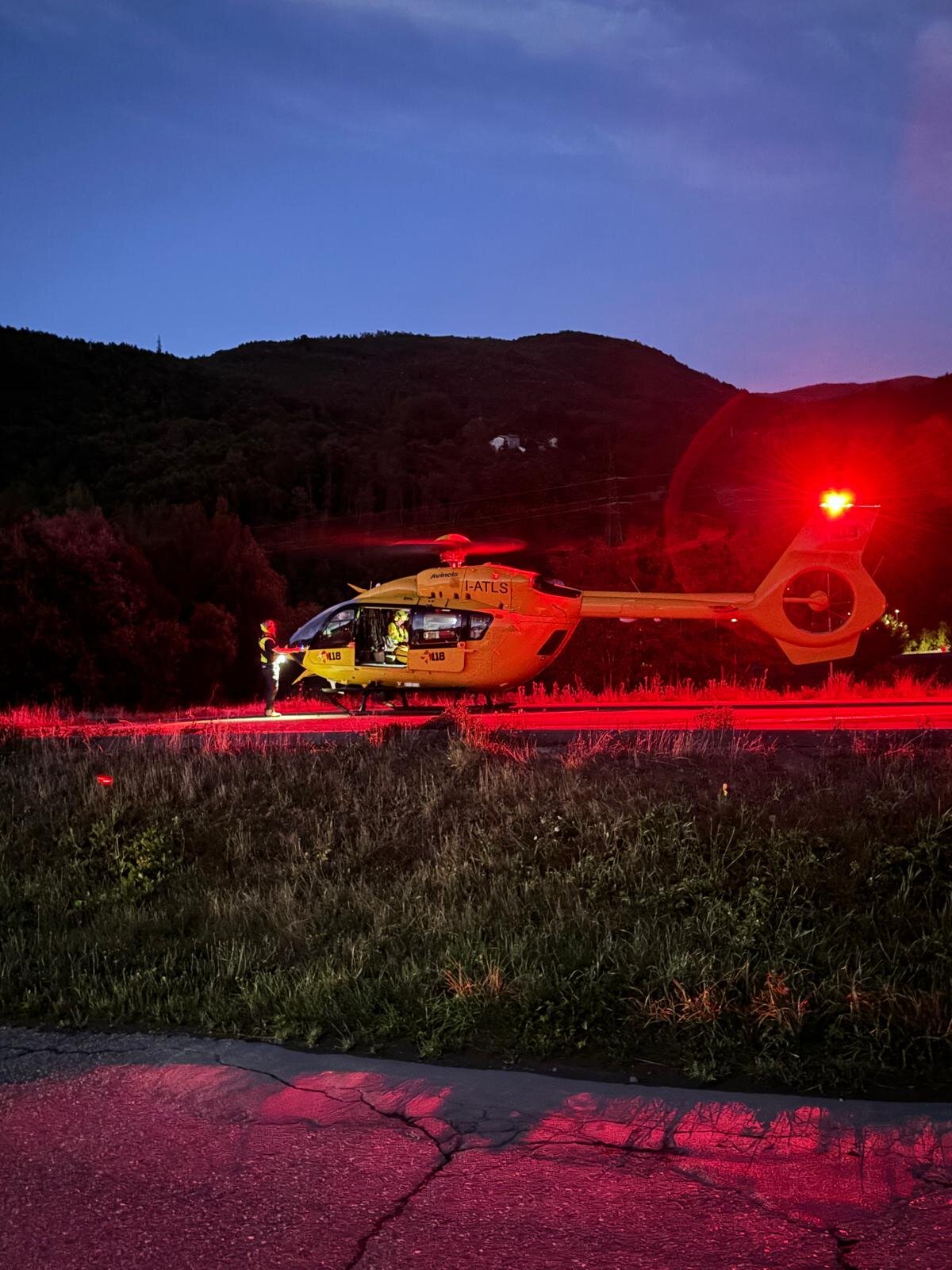 27 luglio 2025. Pievepelago (MO). Brutta caduta da cavallo.