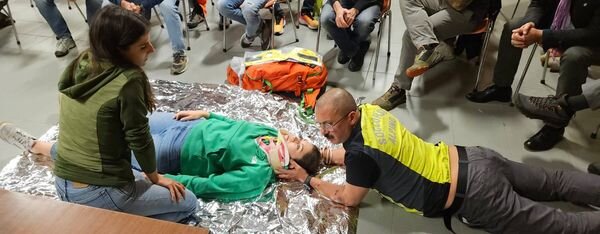 24 ottobre 2024. Addestramento sanitario Indoor.