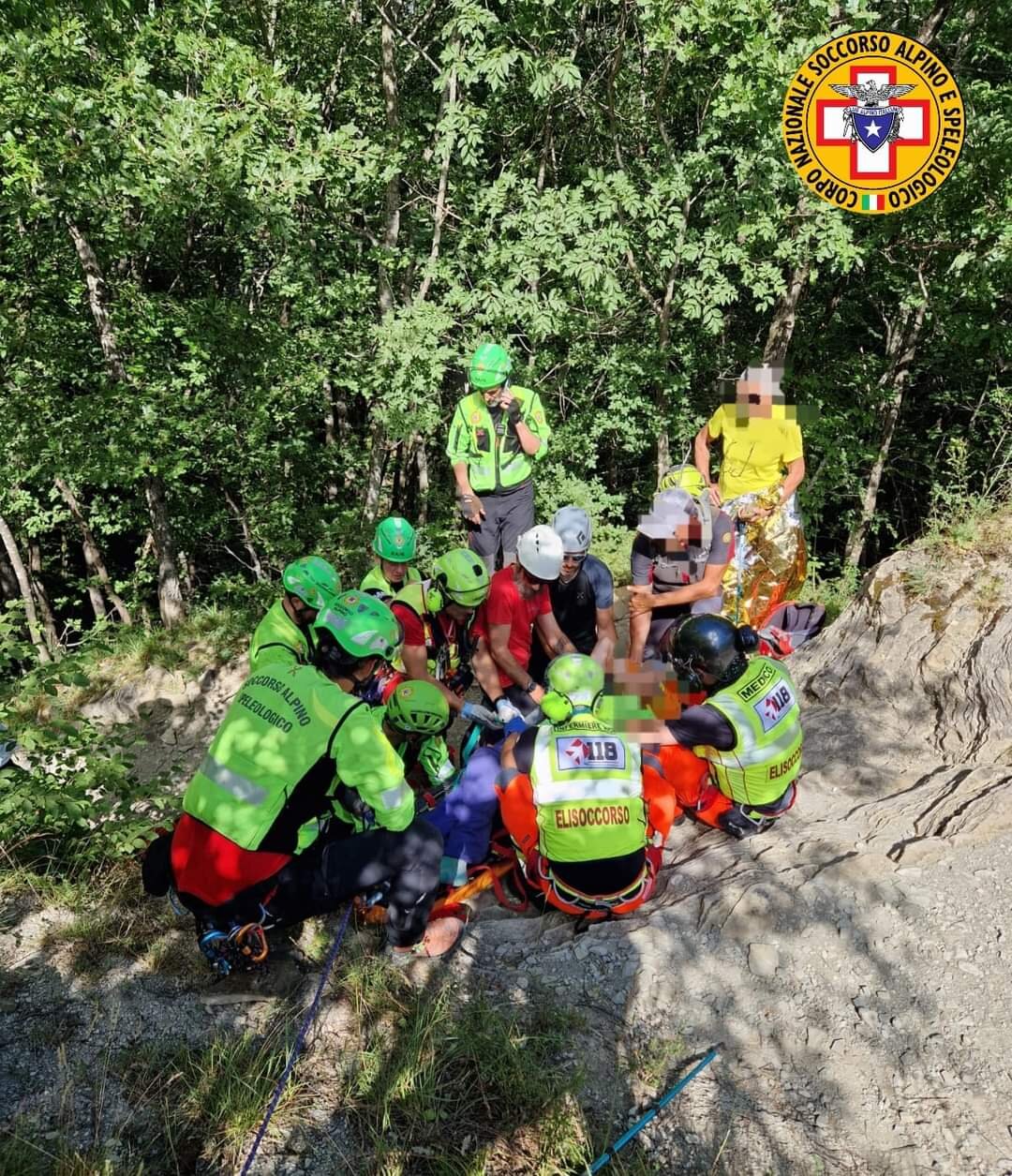 22 giugno 2024. San Godenzo (FI) - Chiardovo (FC). Due interventi di soccorso per i volontari della stazione Monte Falco.