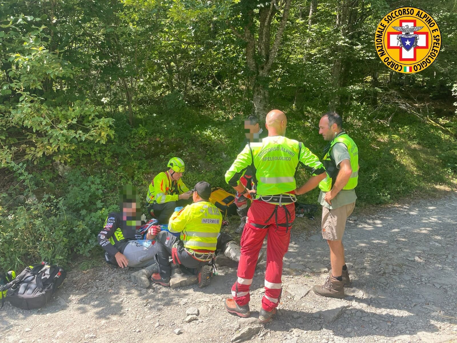24 agosto 2023. Riana - Monchio delle Corti (PR). Cade dalla moto procurandosi un trauma.