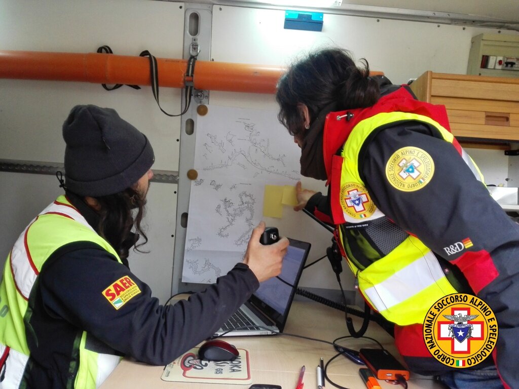Uno speleologo bloccato: Esercitazione di Soccorso Speleologico