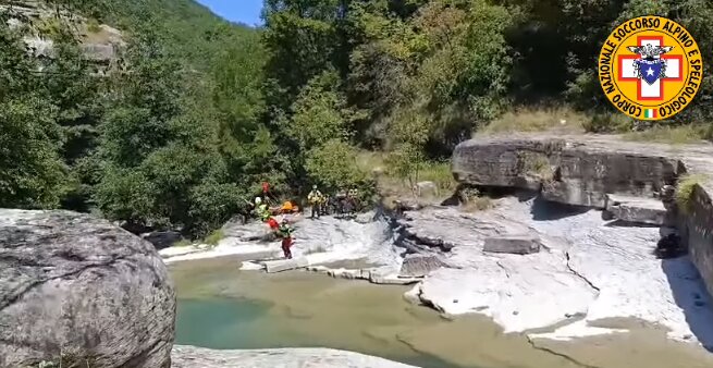 13 agosto 2025. Bagno di Romagna (FC). Soccorso uomo colpito da malore.