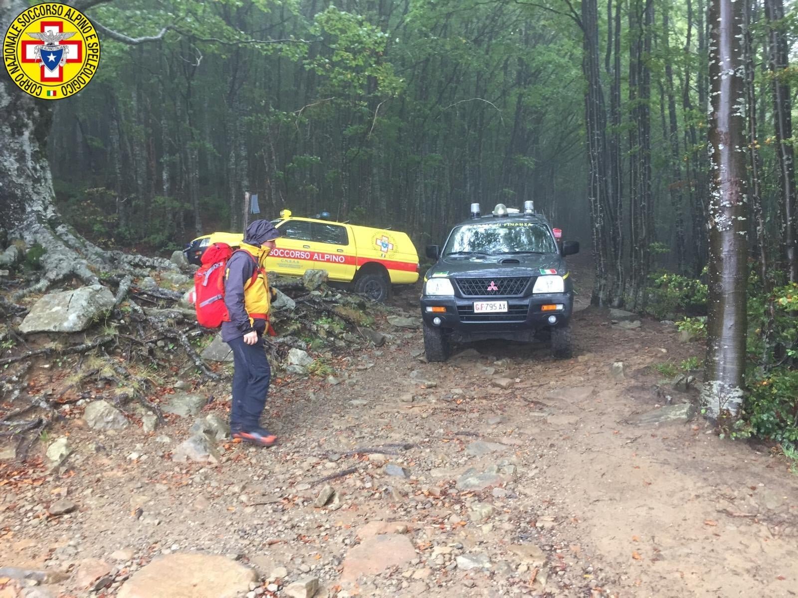 13 ottobre 2020. Montecenere (Lama Mocogno - Mo). Allarme (rientrato) per una persona in difficolt&agrave; nel bosco