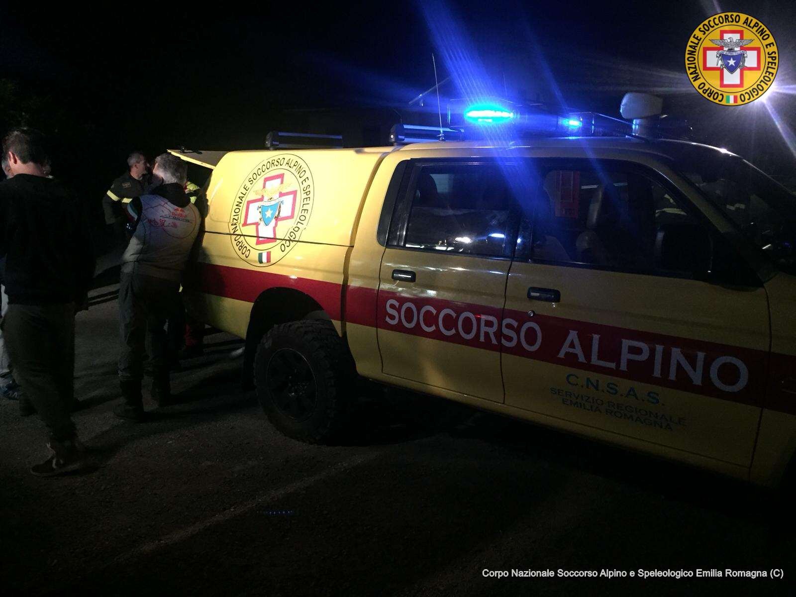 18 settembre 2019. S'Anna Pelago (MO). Fungaiolo disperso, trovato e soccorso con traumi degli arti.