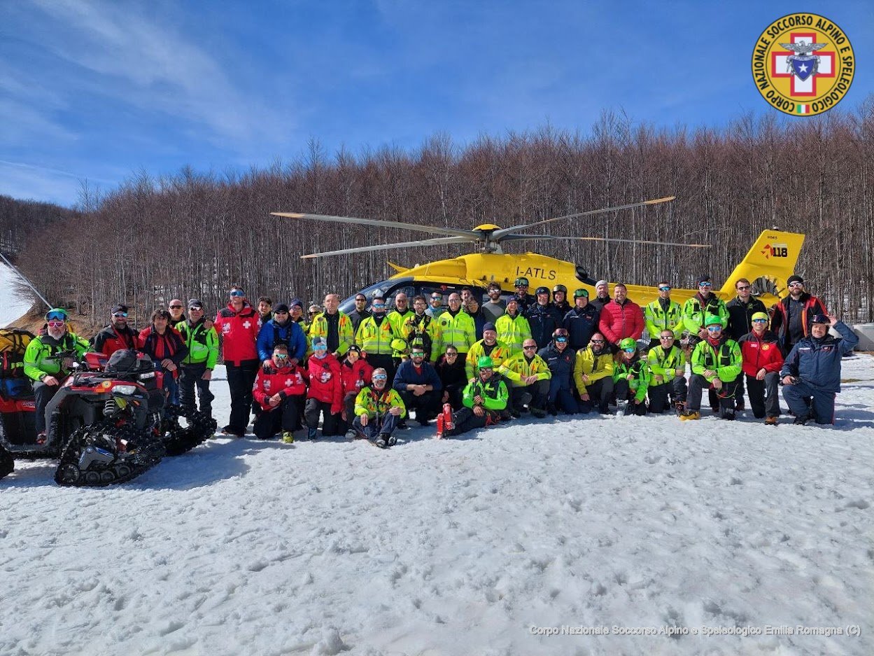 16 e 17 marzo 2023. Monte Cimone. Esercitazione dal titolo Montagna e Soccorso in Appennino: stato dell&rsquo;arte con lo sguardo al futuro&rdquo;
