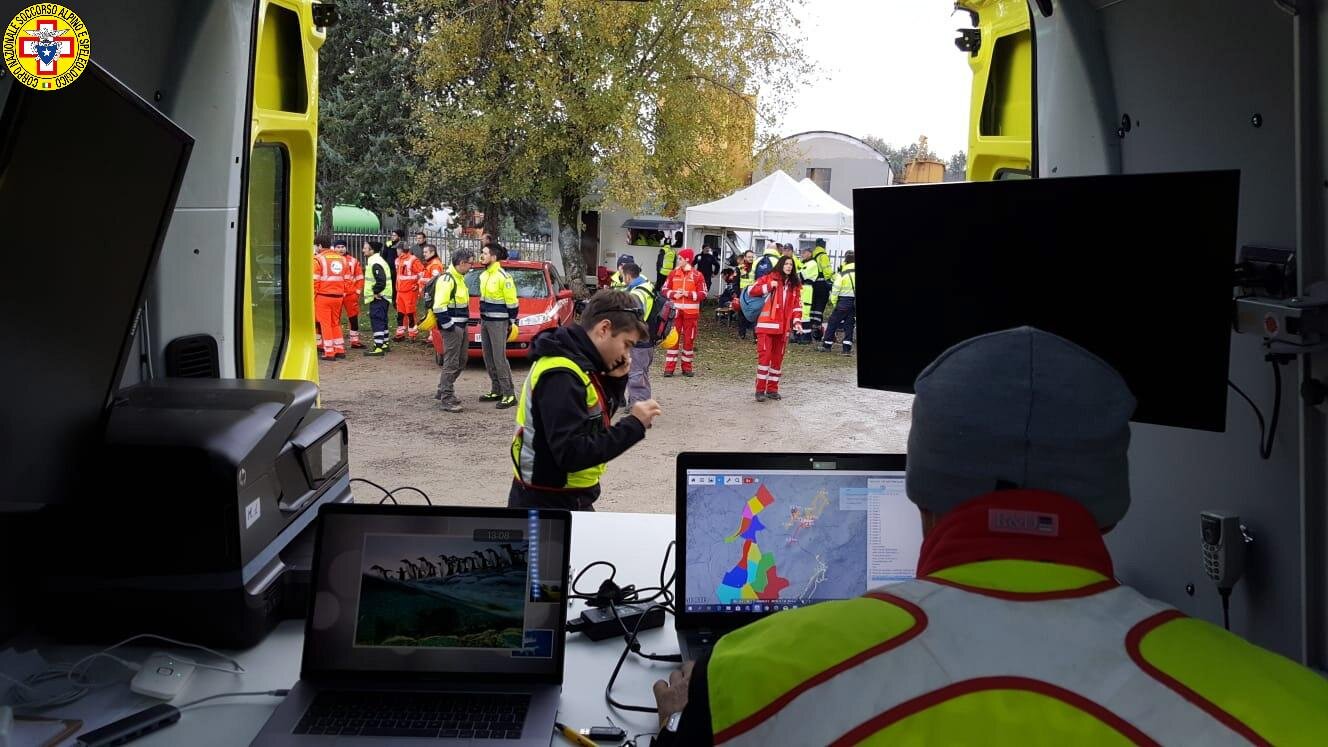 27 novembre 2018. Terminate le operazioni di ricerca a Poggio Torriana (RN)