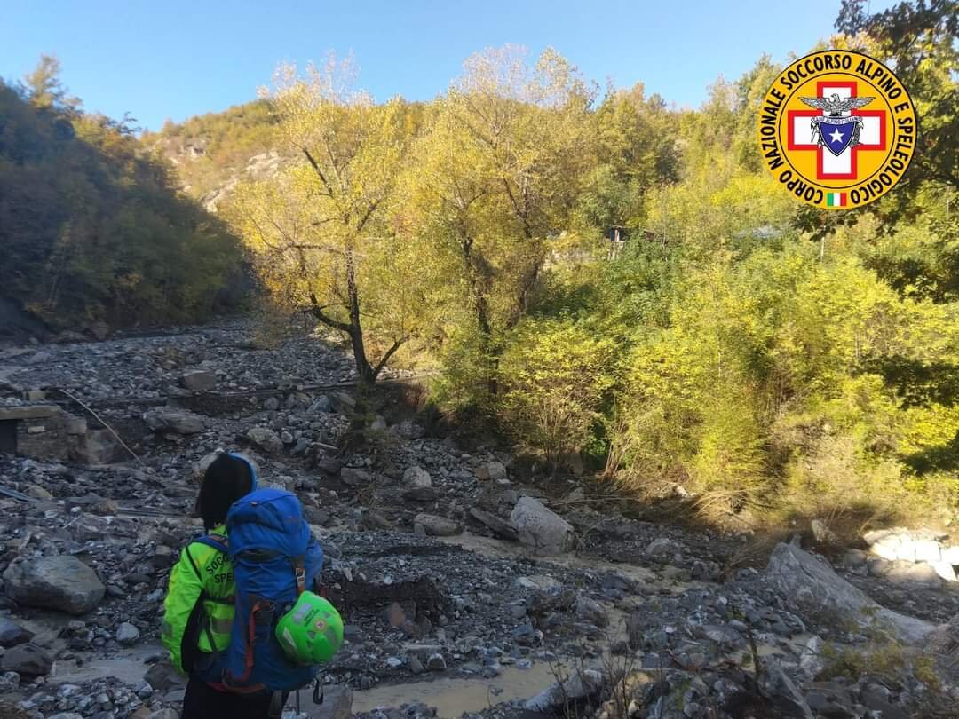 31 ottobre 2023. Pomarolo- Ferriere (PC). Assistenza alla frazioni isolate per il maltempo.