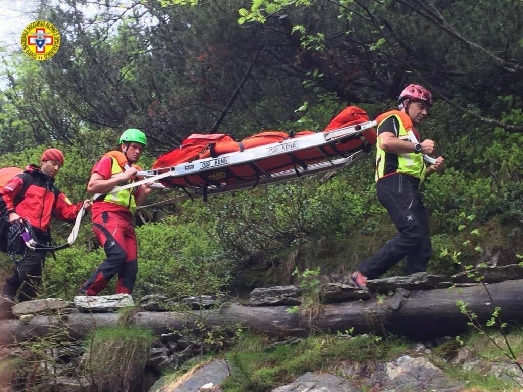 22 agosto 2021. Lago di Suviana (BO). Cade durante passeggiata.