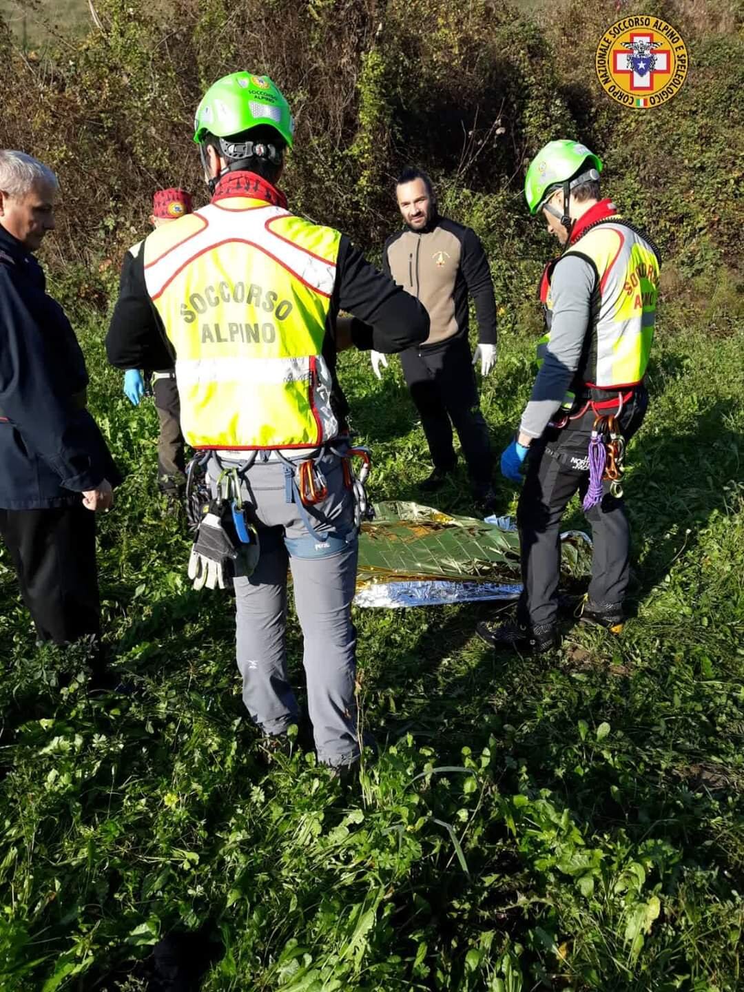 30 novembre 2019. Valsamoggia (Bologna). Ritrovata senza vita persona dispersa da ieri sera.