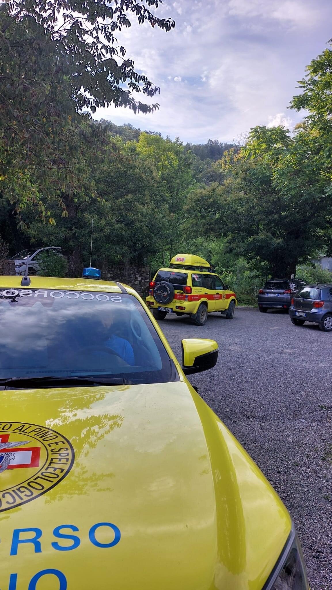 4 agosto 2024. Campigna (FC). Soccorsa fungaiola in difficolt&agrave;.