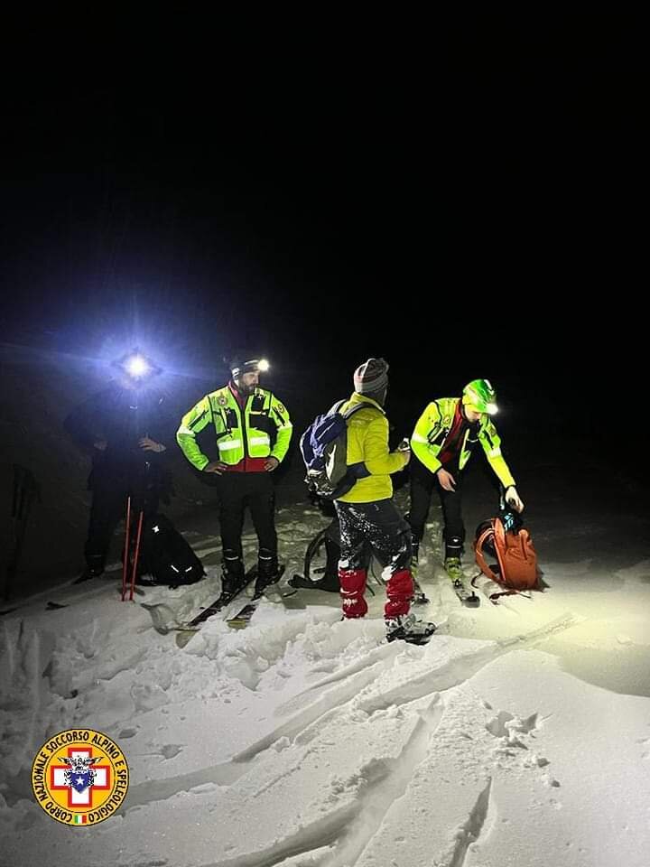 30 gennaio 2023. Civago - Villa Minozzo (RE). Soccorso escursionista in difficolt&agrave;.