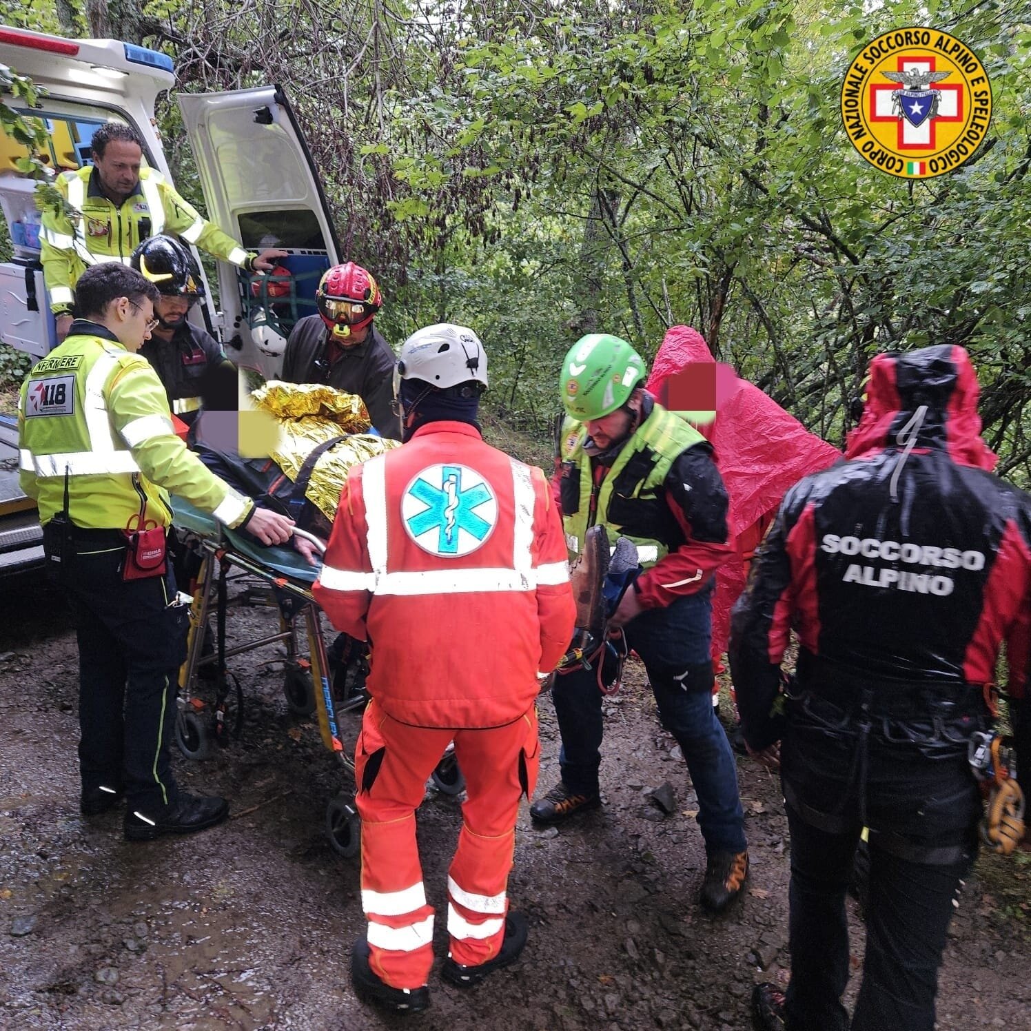 26 settembre 2024. Appennino Parmense, due interventi in mattinata in soccorso di cercatori di funghi