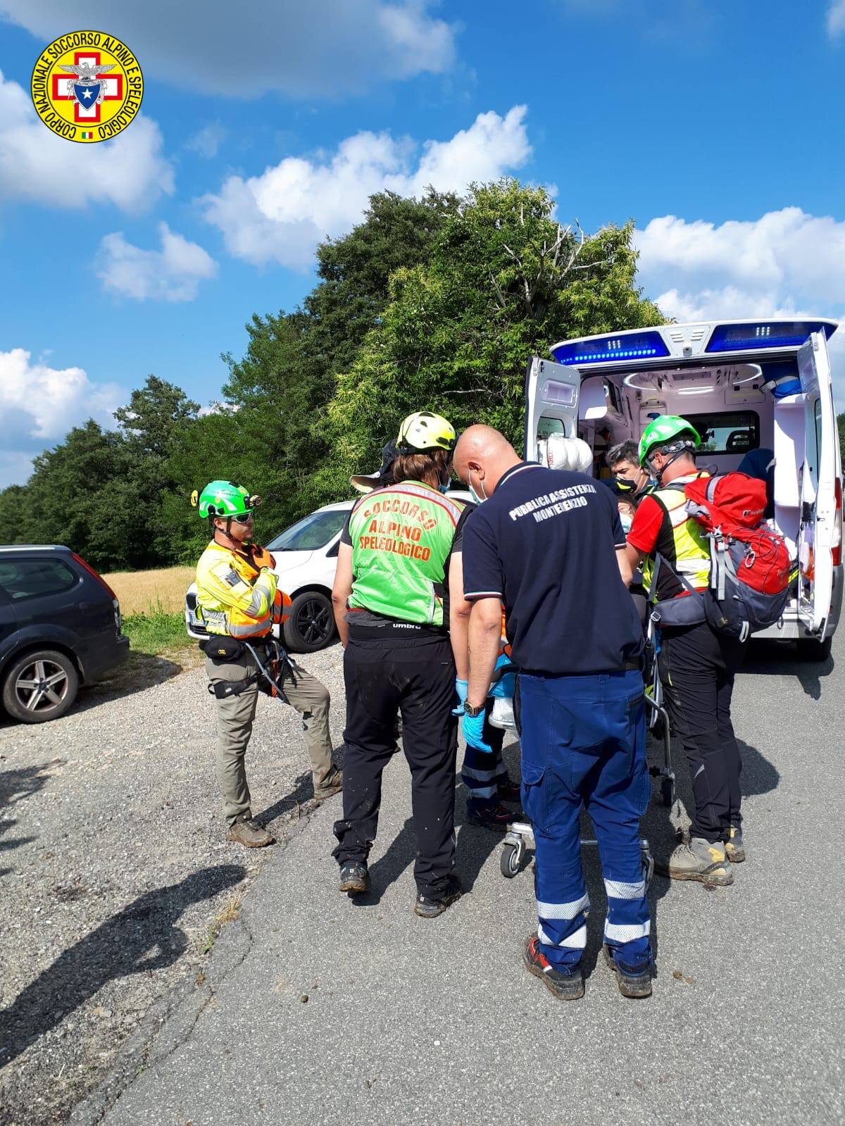 4 luglio 2020. Fradusto - Monghidoro (BO). Si infortuna mentre cerca funghi.