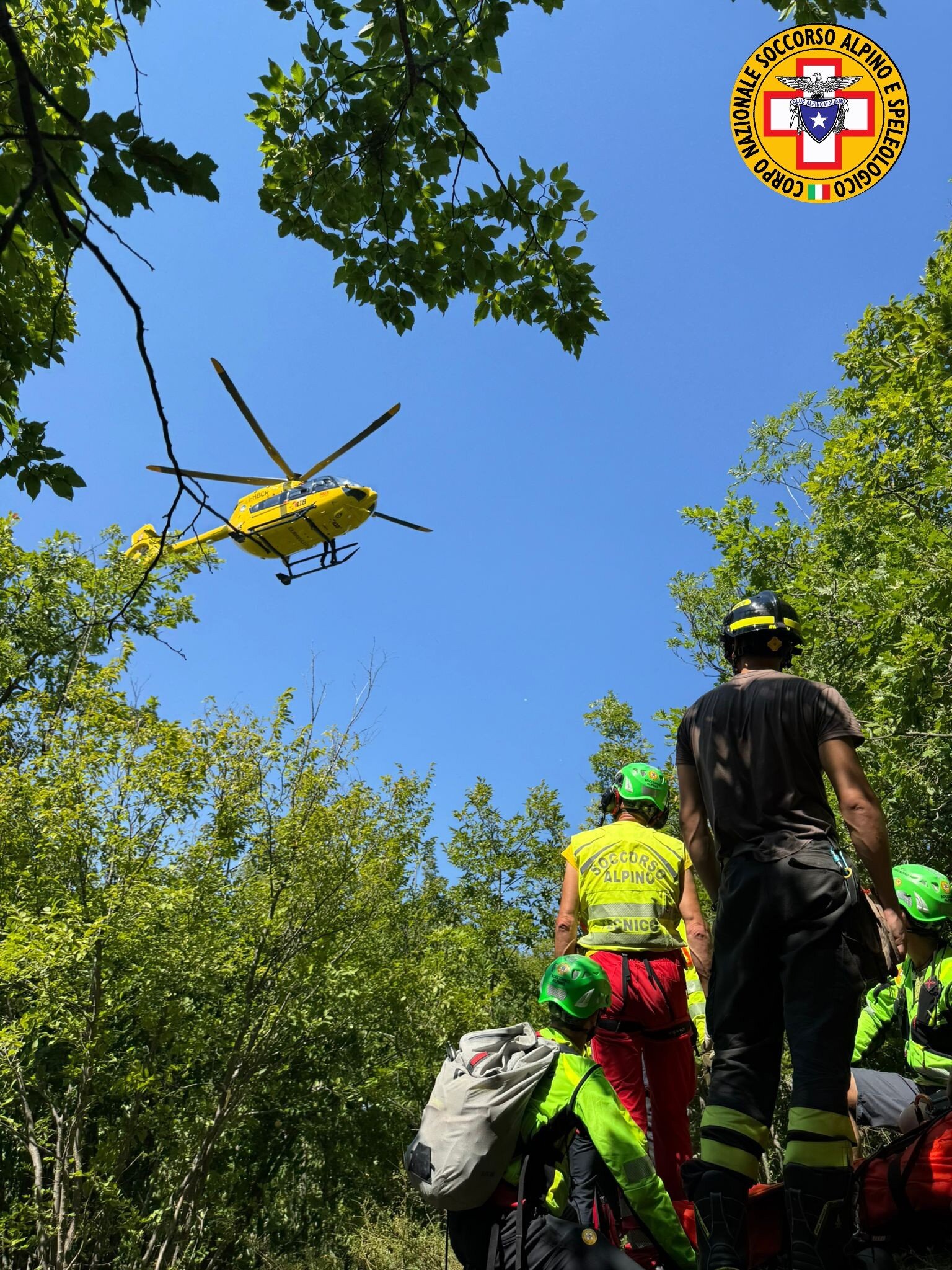 11 agosto 2025. Cazzola (Terenzo - PR). Soccorso endurista.