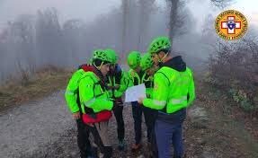 16 agosto 2025. Passo dei Mandrioli (Bagno di Romagna-FC). Soccorso escursionisti in difficolt&agrave;.