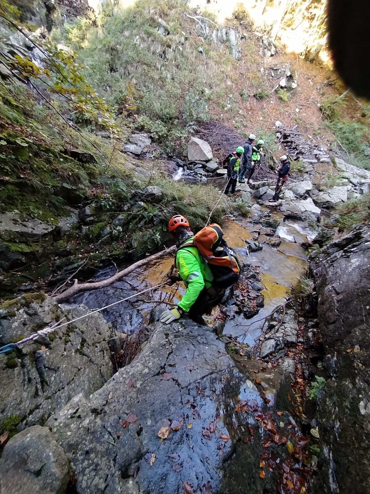 13 ottobre 2021. Prato Spilla (Monchio delle Corti - Pr) Ritrovata senza vita la cercatrice di funghi dispersa da marted&igrave; pomeriggio.