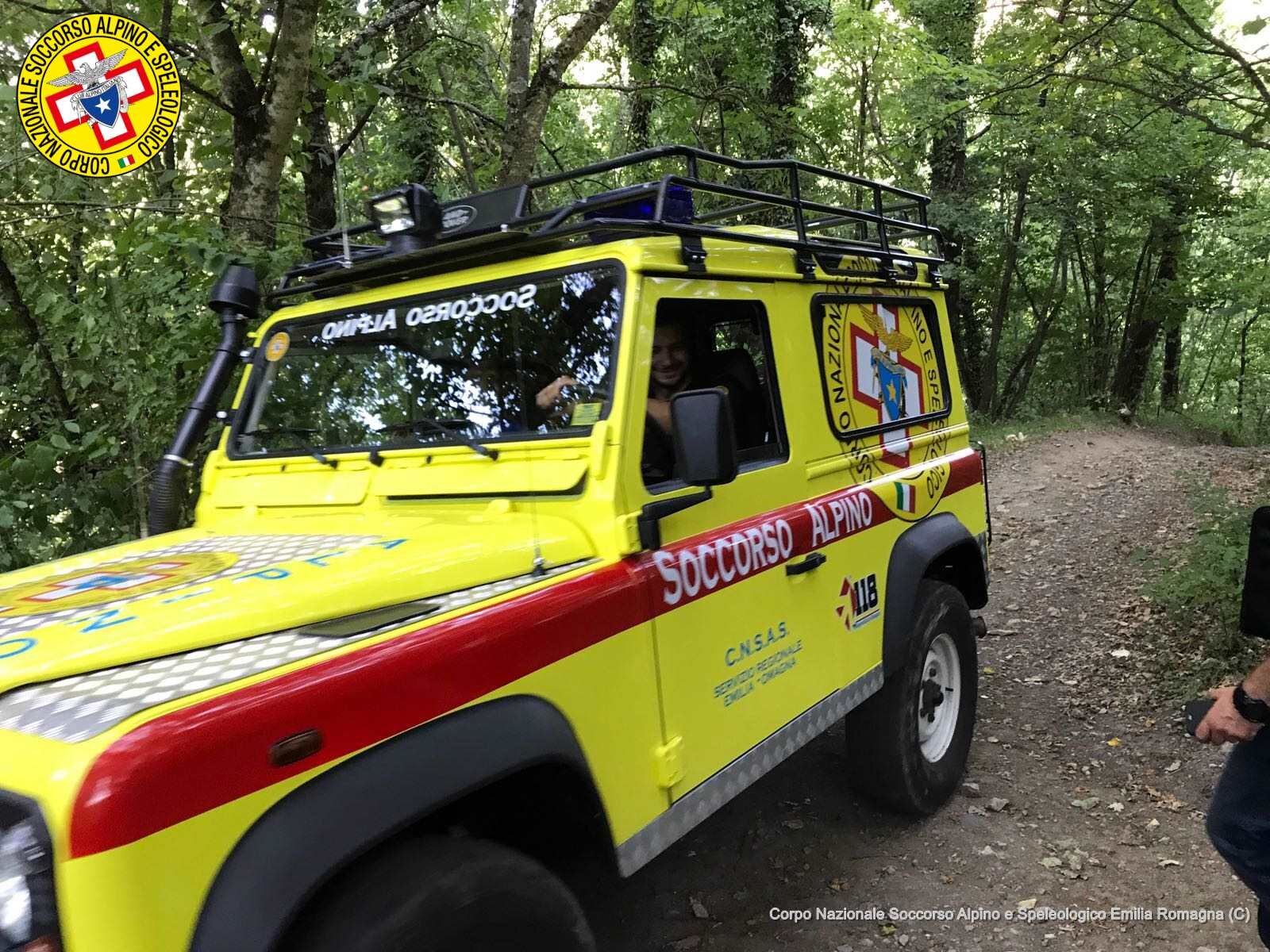 5 marzo 2019. San Benedetto in Alpe (FC). Escursionisti perdono l'orientamento. Localizzati e raggiunti dal Soccorso Alpino.