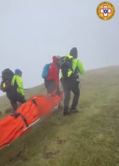 27 settembre 2025. Capanna Tassoni ( Fanano - MO). Operazione di ricerca per Fungaiolo.