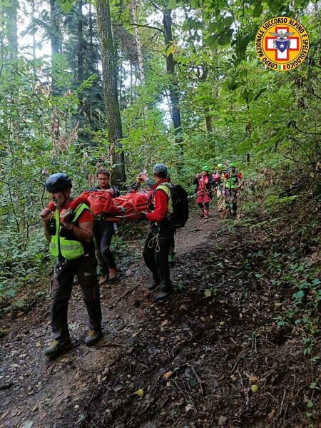 6 ottobre 2024. Collecchio (PR). Soccorso escursionista.